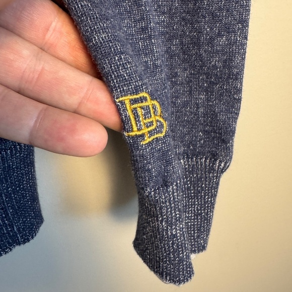 Buffalo David Bitton Women's Criss-Cross Mock Hoodie Sweatshirt Purple Large - Picture 4 of 16